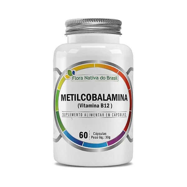 Metilcobalamina (Vitamina B12) – 60 cápsulas | Flora Nativa do Brasil
