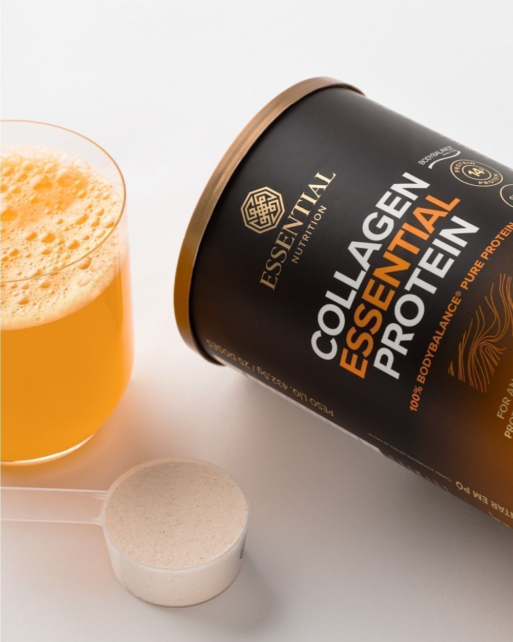 Collagen Essential Protein – Sabor Tangerina