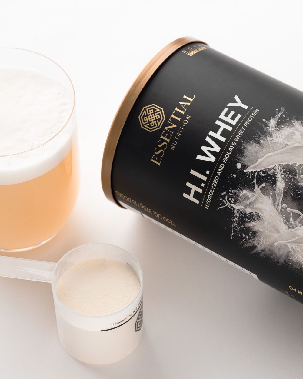 H.I. Whey – Whey Protein Hidrolisado e Isolado Sem Sabor