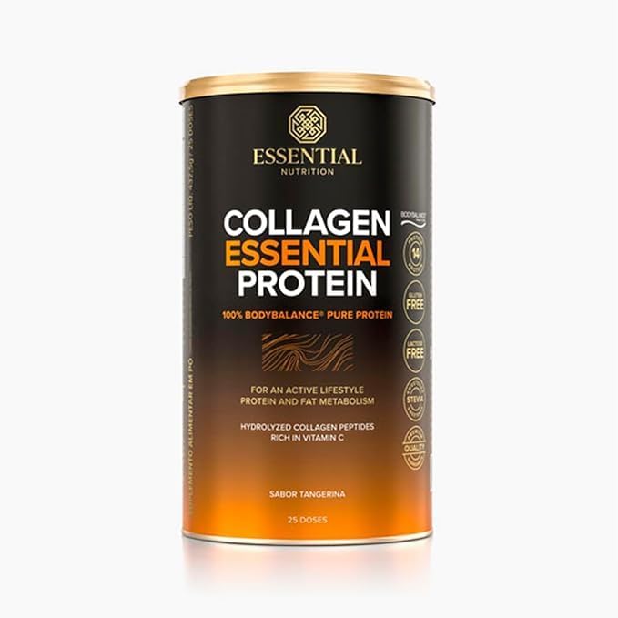 Collagen Essential Protein – Sabor Tangerina