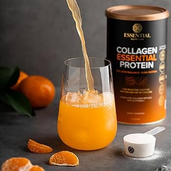 Collagen Essential Protein – Sabor Tangerina