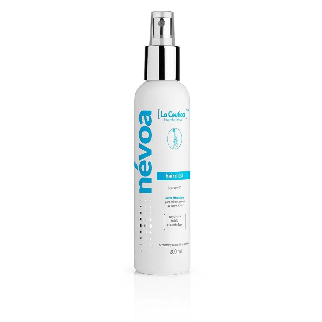 Névoa Hair Mist Leave‑In Ácido Hialurônico 200 ml – La Ceutica