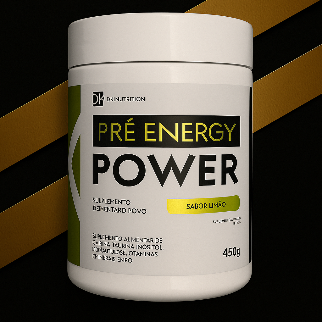 Pre energy POWER sabor limao  450g