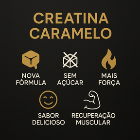 Bala Creatina Sabor Caramelo DK 60 unidade (Leve 2 Mais Barato +30%)
