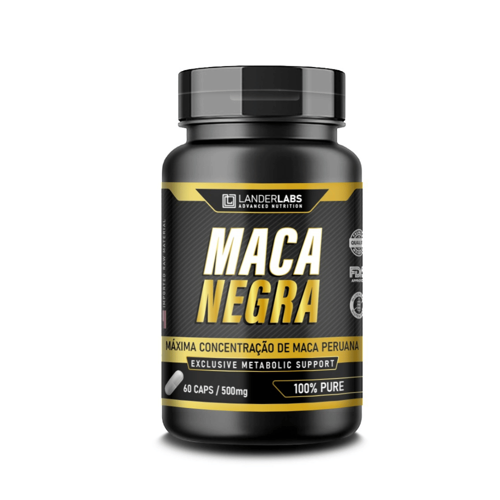Maca Negra 60 caps landerlabs