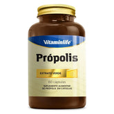vitamilife propolis extrato verde 60 caps