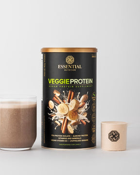 Veggie Protein – Sabores Banana com Canela e Neutro